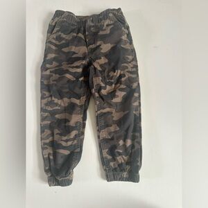 Kids Camo Joggers